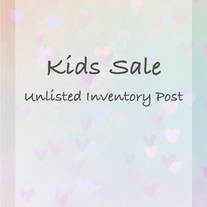 Kids Show unlisted Inventory